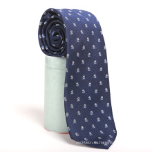 Cree su propia marca para hombre Etiqueta privada flaca flor de seda corbatas